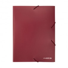 Папка с ластик PP Office Point A4 - червена Папка с ластик PP Office Point A4 - червена