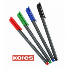 Тънкописец Kores K-line 0.5мм.- син