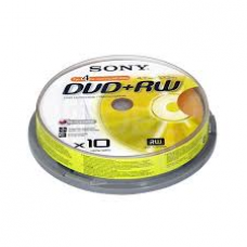 Диск Sony  DVD+RW  4.7GB 16x - 10 шпиндел