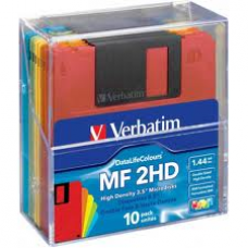 Дискети Verbatim Тефлон PVC цветни