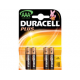 Батерия Duracell алкална LR03 ECO 4бр.