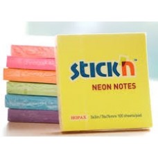 Кубче СЗЛ Stick`n неон 75x75- виолетов