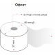 Касова ролка 37мм ф50 офсет 13м.