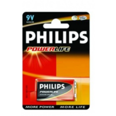 Батерия Philips Powerlife 9V оп.1