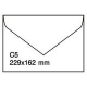 Плик обикновен 80гр. C5 опак.100 Плик обикновен 80гр. C5 опак.100