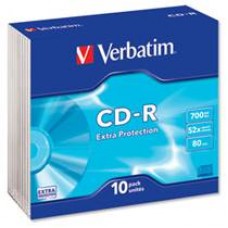 Диск Verbatim CD-R 700MB 52x Slim Диск Verbatim CD-R 700MB 52x Slim