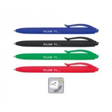 Автоматичен химикал Milan P1 Rubber Touch червен Автоматичен химикал Milan P1 Rubber Touch червен