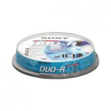 Диск Sony DVD-R 4.7GB 16x - 10 шпиндел Диск Sony DVD-R 4.7GB 16x - 10 шпиндел